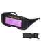Solar Powered Auto Darkening Welding Goggles 2
