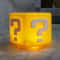 Interactive Question Mark Block Night Light With Music 4