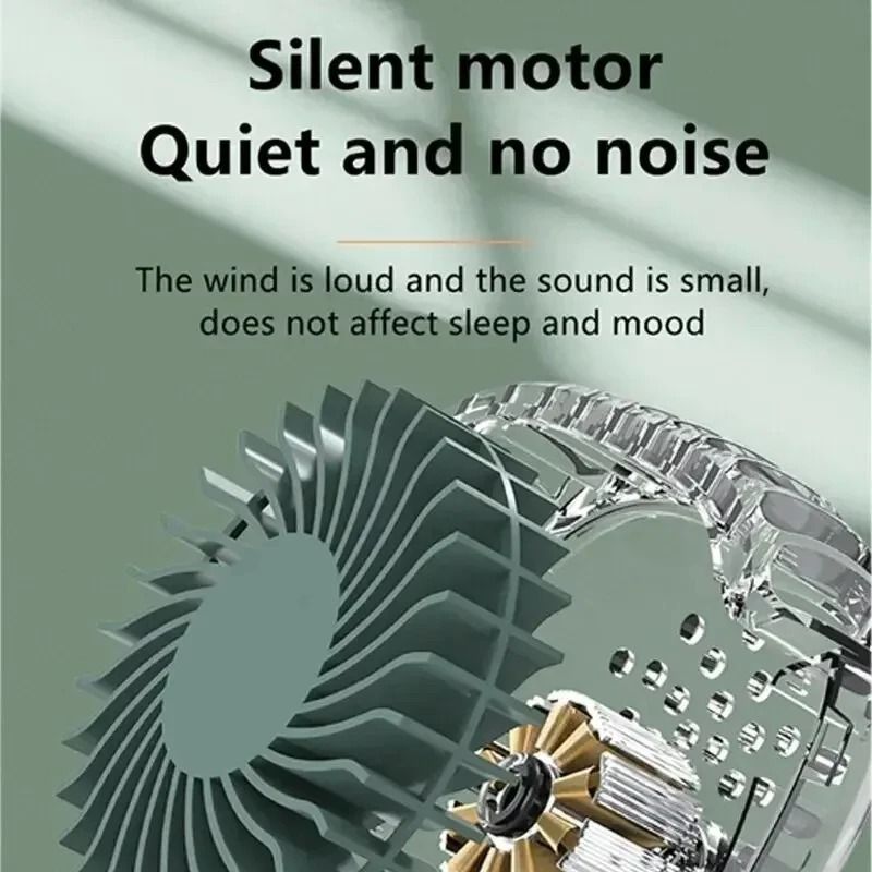 Mini Portable Bladeless Turbo Handheld Fan 1