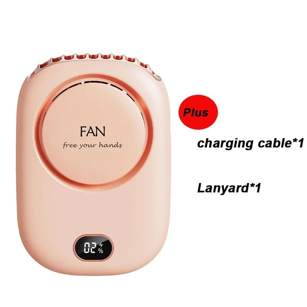 Mini Portable Bladeless Turbo Handheld Fan 8