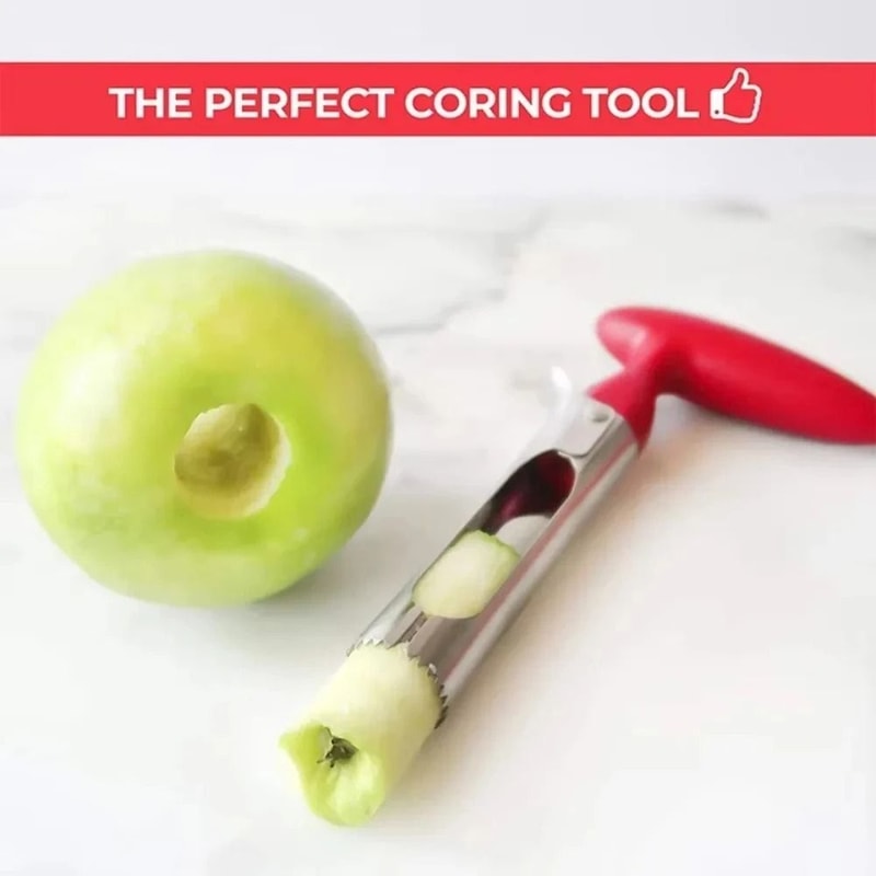 Precision Stainless Steel Apple And Pear Corer 1