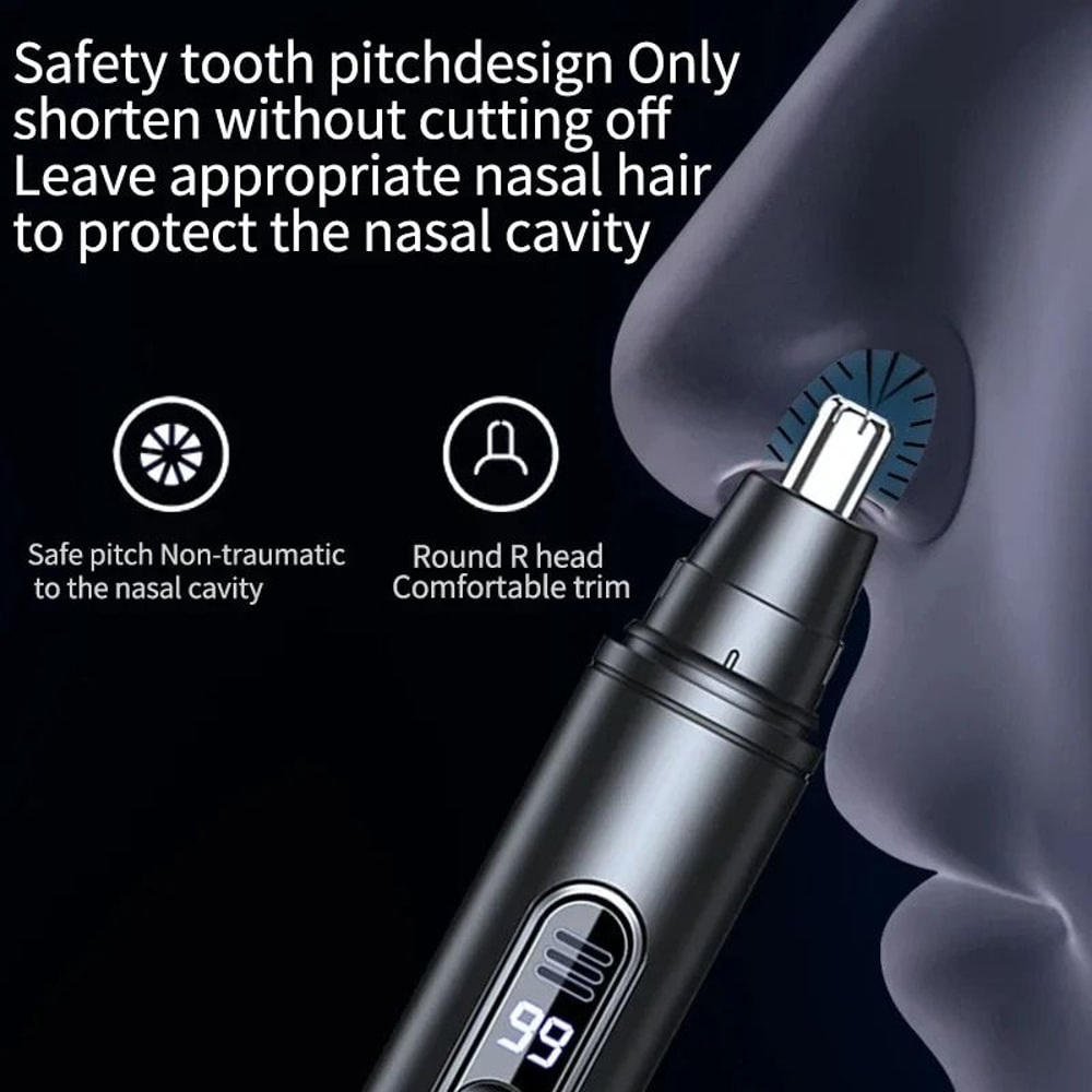 Portable Waterproof Mini Pocket Nose And Ear Hair Trimmer 2