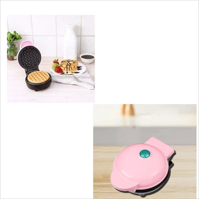 Portable Multifunctional Mini Waffle And Sandwich Maker 7