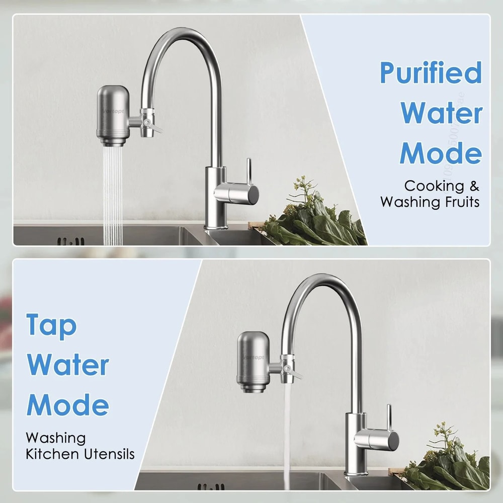 Premium Stainless Steel Faucet Water Filtration System 2