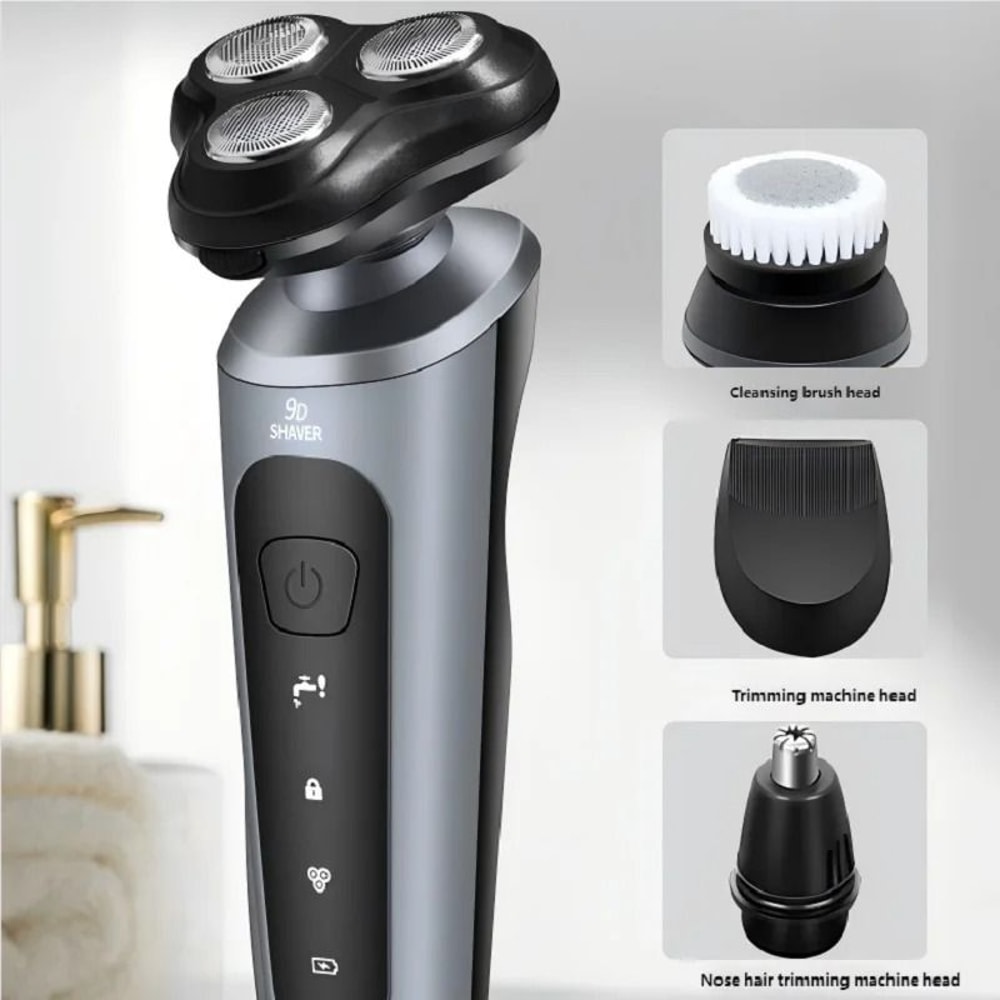 Precision Intelligent Rechargeable Wet And Dry Mens Shaver 1