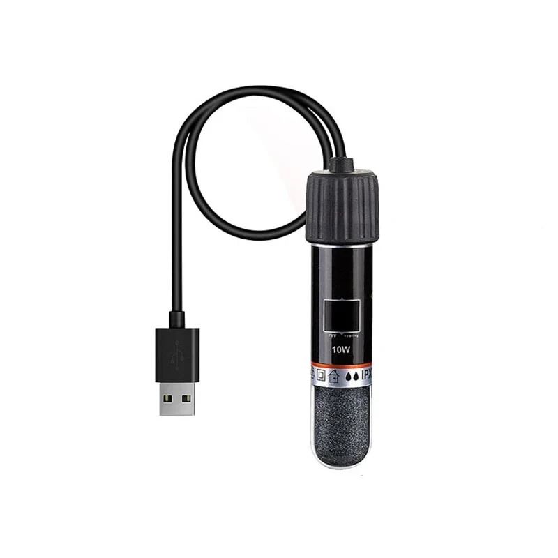 10W Submersible USB Mini Aquarium Heating Rod 4