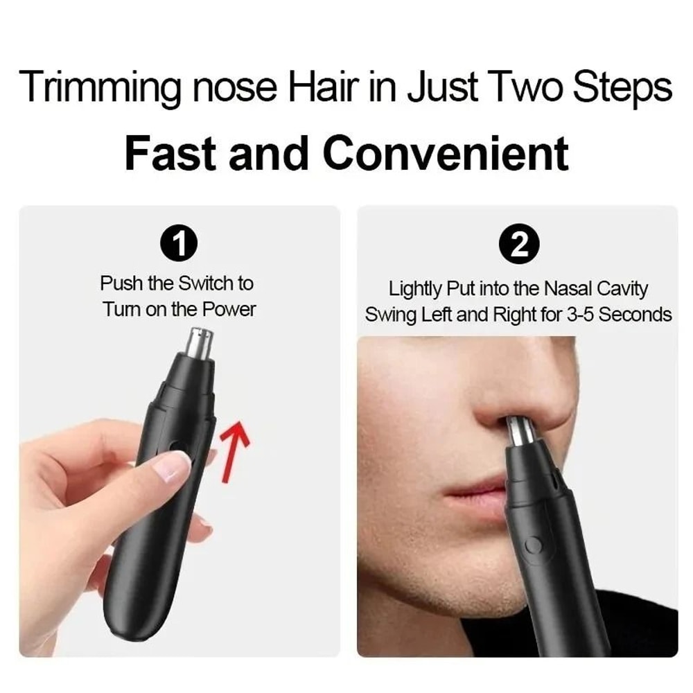 Professional 4 In 1 Precision Nose And Ear Hair Trimmer 3