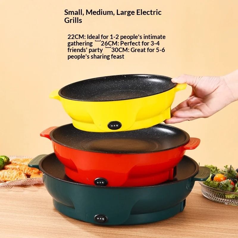 Professional Non Stick Electric Multi Cooker And Frying Pan 5