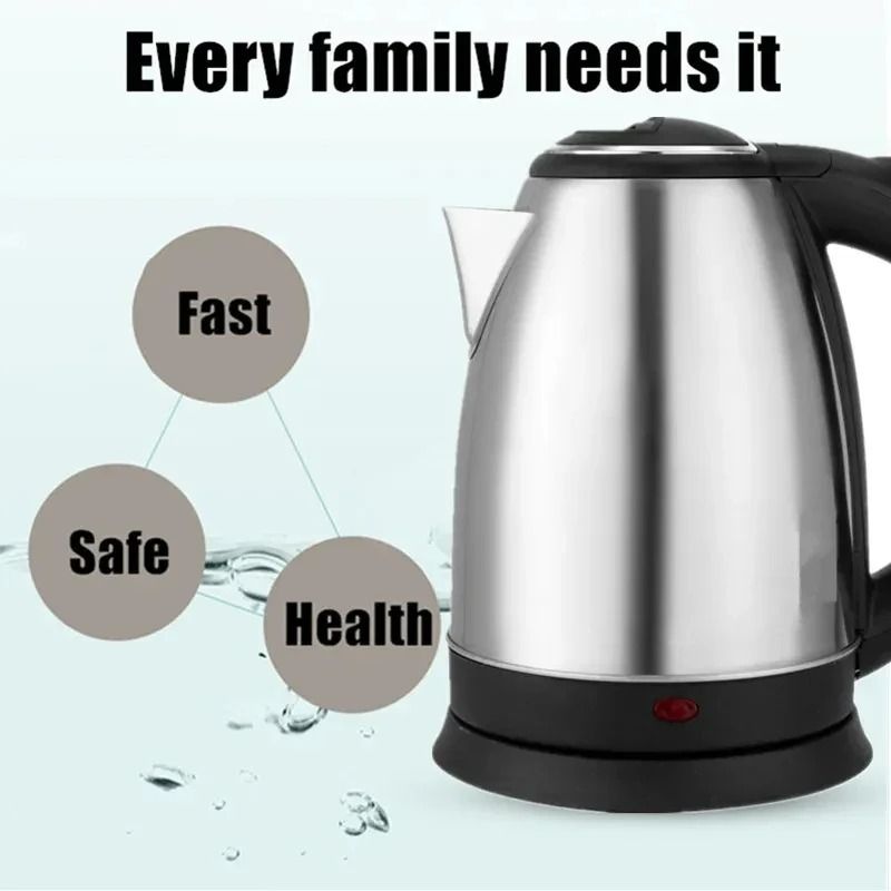608 Oz Professional High Capacity Stainless Steel Electric Kettle 1