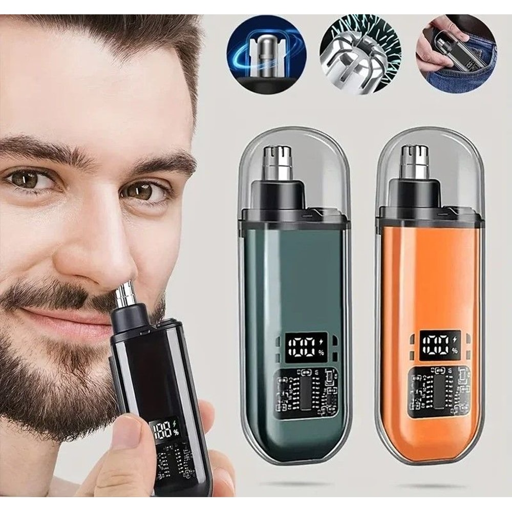 Professional 2 In 1 Rechargeable Nose And Facial Grooming System 0