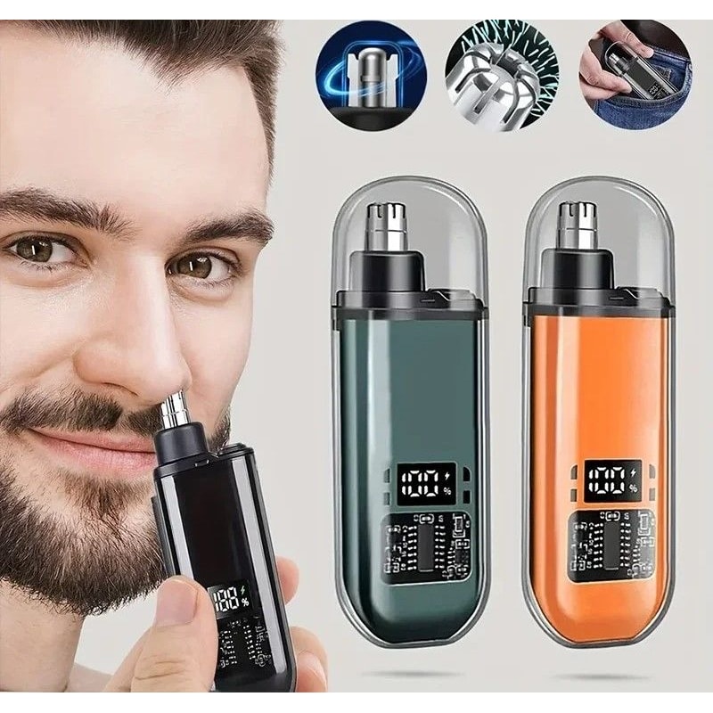 Professional 2 In 1 Rechargeable Nose And Facial Grooming System 0