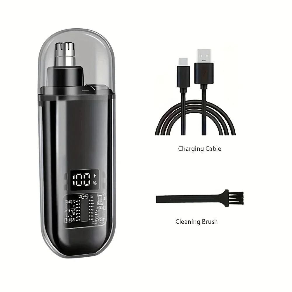 Professional 2 In 1 Rechargeable Nose And Facial Grooming System 6