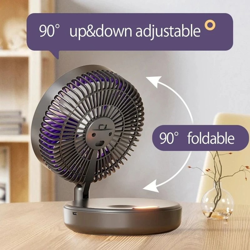 Professional 3 In 1 Wall Mounted And Portable Folding Fan 3