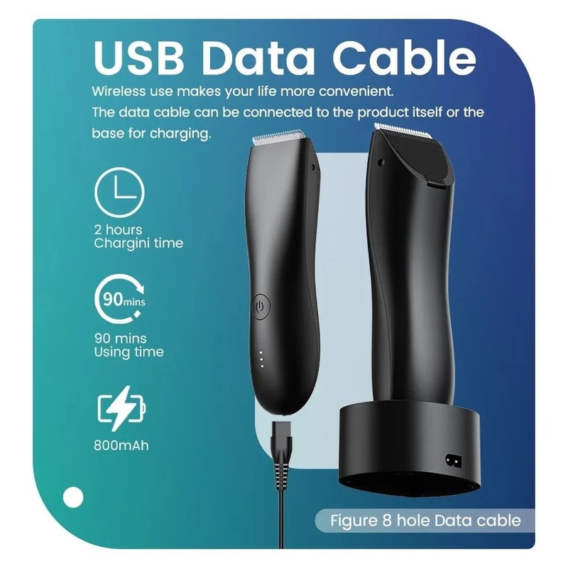 Professional IPX6 Waterproof Intimate And Body Grooming System 5