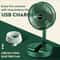 Professional High Capacity Retractable And Folding Portable Fan 3