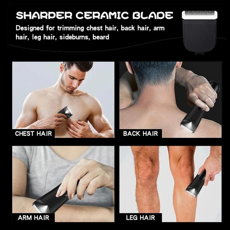 Professional Ceramic Blade Intimate And Body Grooming System 2