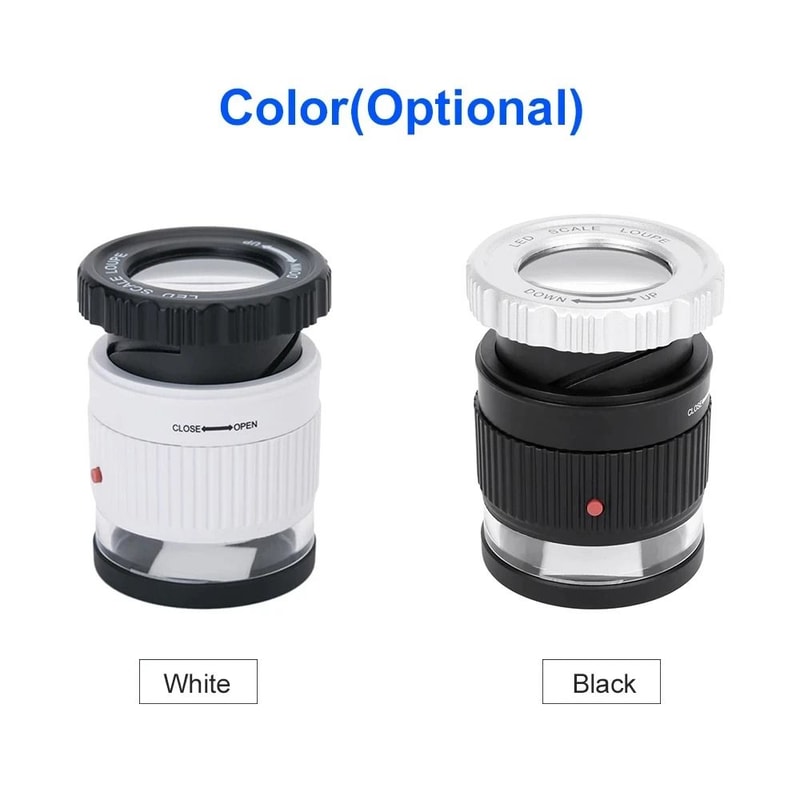 Professional 300X Precision LED Scale Loupe 5