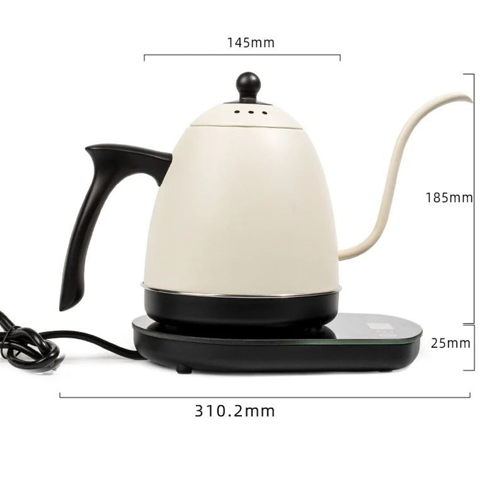 Professional 27 Oz Intelligent Constant Temperature Gooseneck Kettle 6