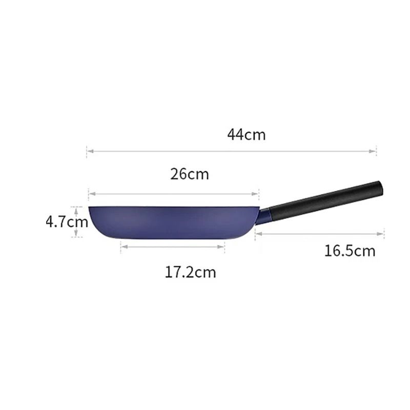 Professional 10 Inch Non Stick Medical Stone Frying Pan 4