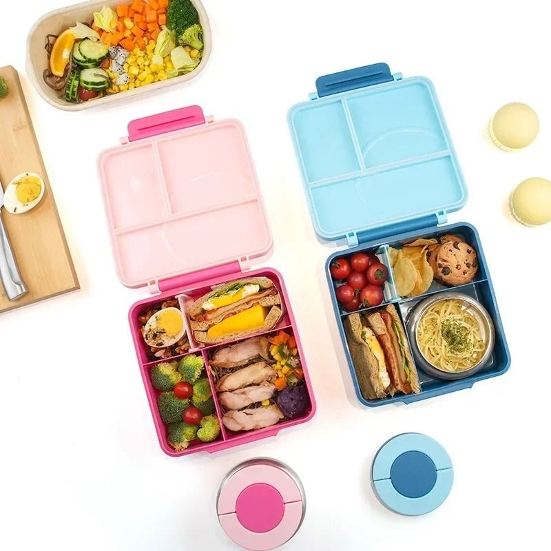 Professional LeakProof Bento Lunch Box With Stainless Steel Soup Bowl 1