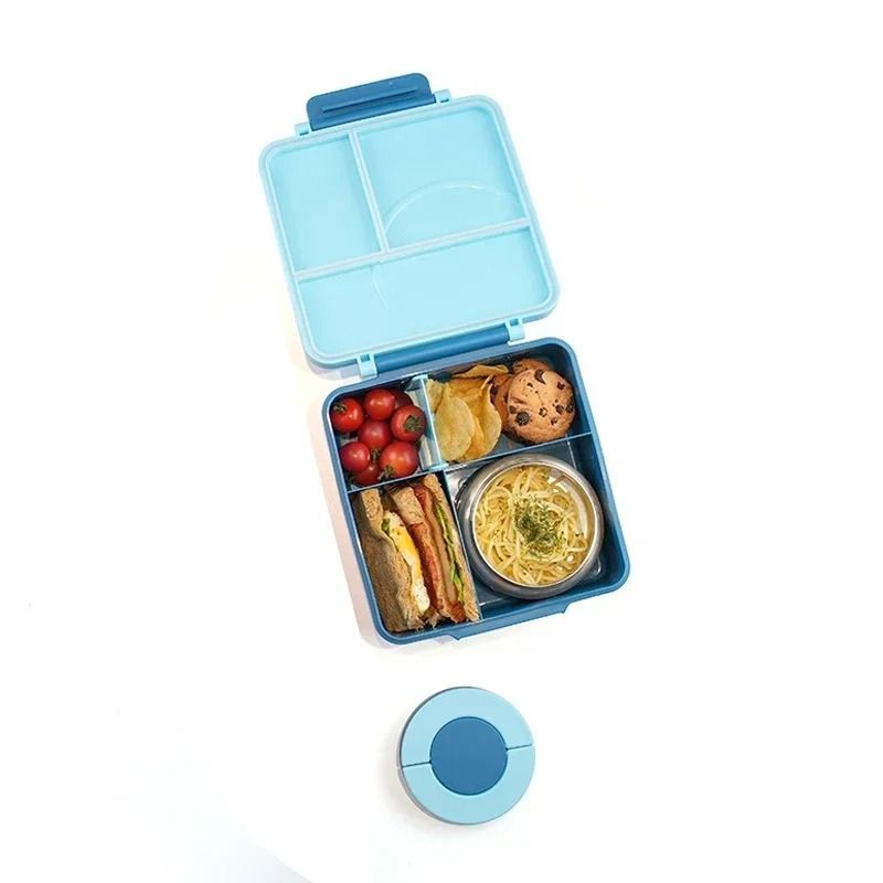 Professional LeakProof Bento Lunch Box With Stainless Steel Soup Bowl 6