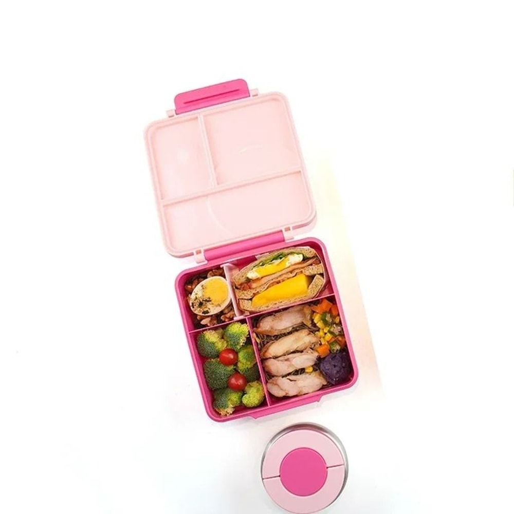 Professional LeakProof Bento Lunch Box With Stainless Steel Soup Bowl 7