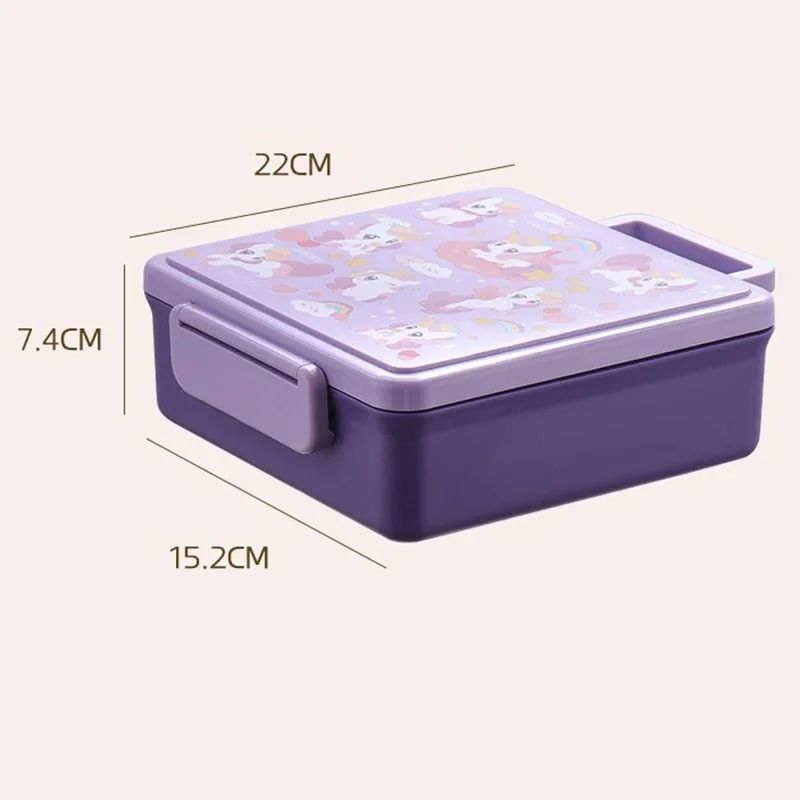 Professional 338 Oz Cartoon Bento Lunch Box 4