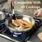 Professional Stainless Steel Uncoated Frying Pan Series 0