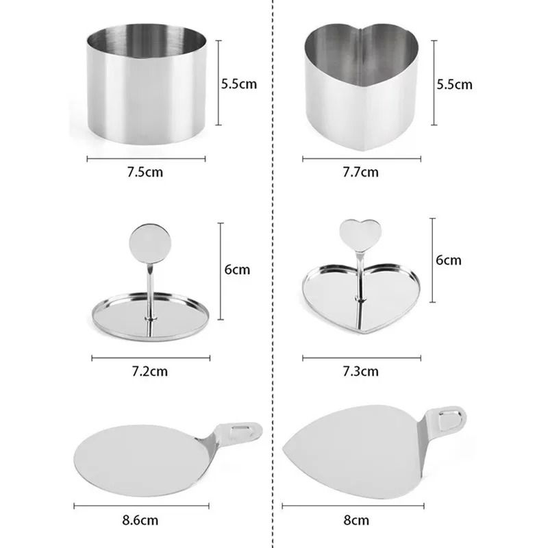Professional Stainless Steel Precision Pastry And Food Mold System 5