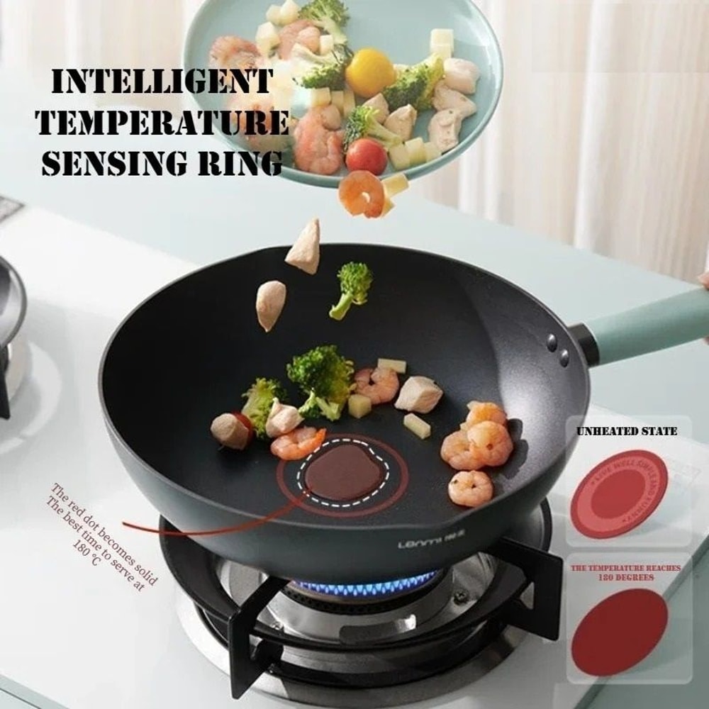 Professional Nordic Aluminum Alloy Non Stick Wok Series 2
