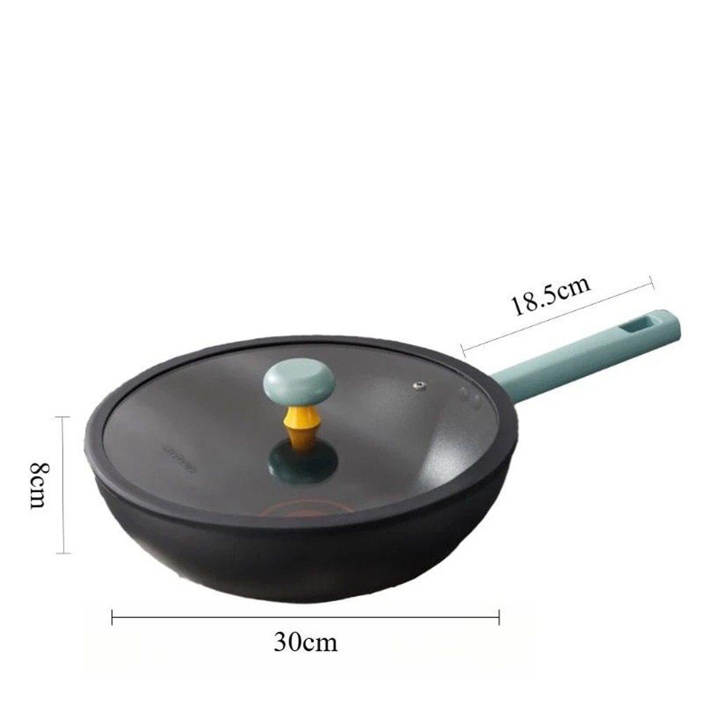 Professional Nordic Aluminum Alloy Non Stick Wok Series 7