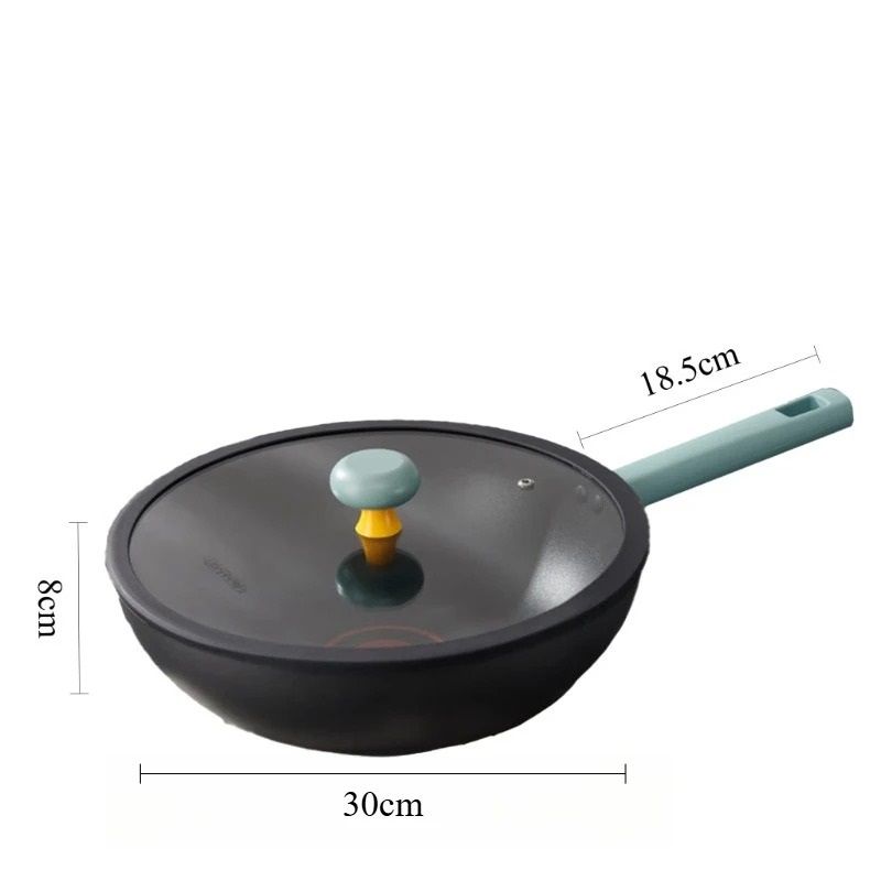 Professional Nordic Aluminum Alloy Non Stick Wok Series 7