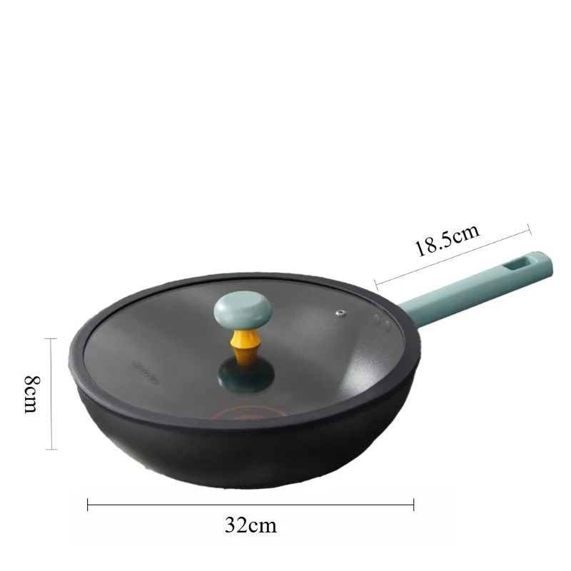 Professional Nordic Aluminum Alloy Non Stick Wok Series 8