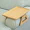 Professional Natural Wooden Foldable Sofa Armrest Tray 8