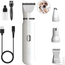 professional 4 in 1 precision pet grooming and trimming system