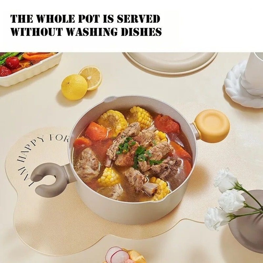 Professional 128 Oz Nordic Aluminum Alloy Precision Stew Pot 1