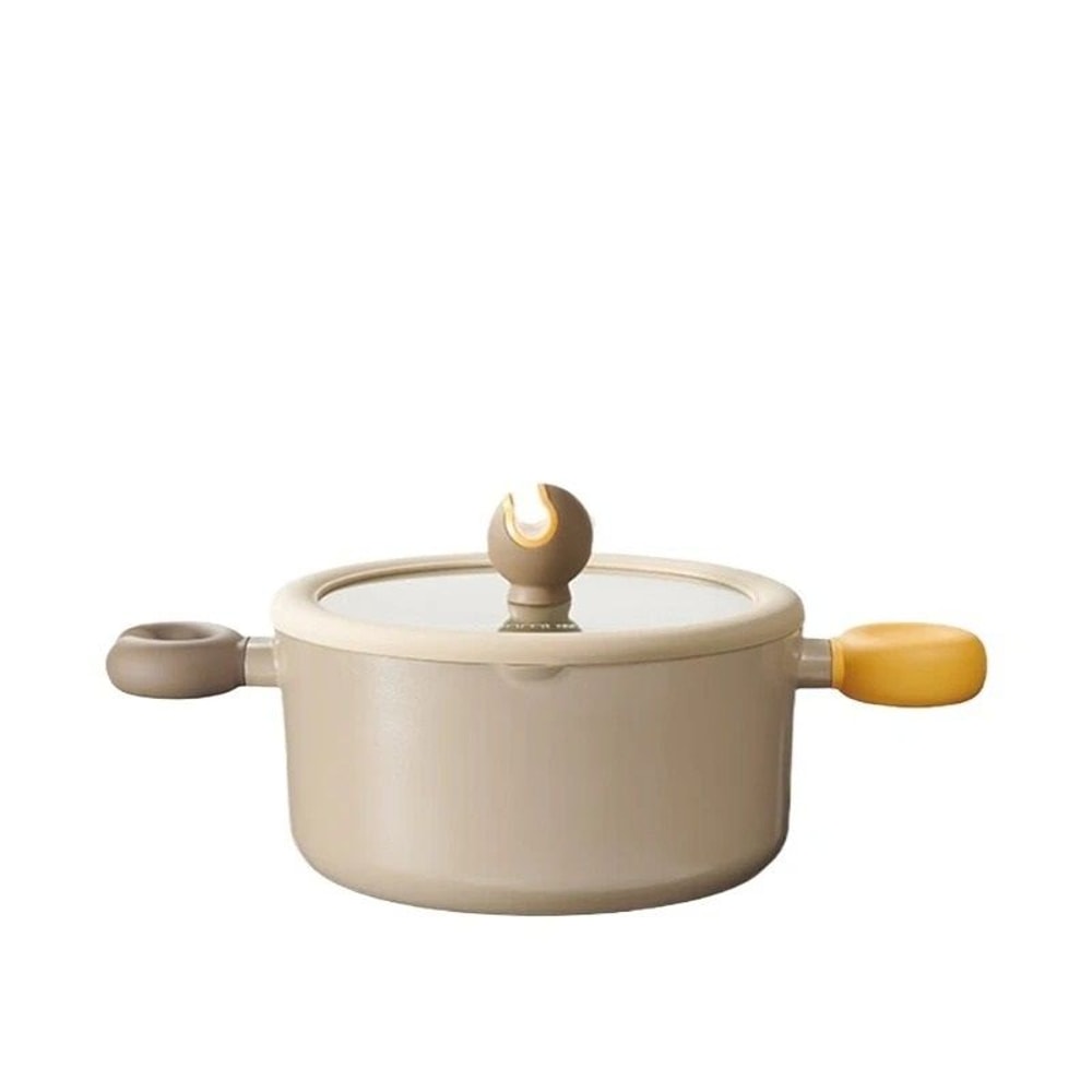 Professional 118 Inch Ceramic Coated Aluminum Alloy Wok 5