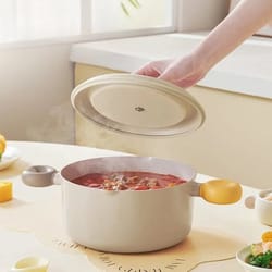 professional 11.8 inch ceramic coated aluminum alloy wok