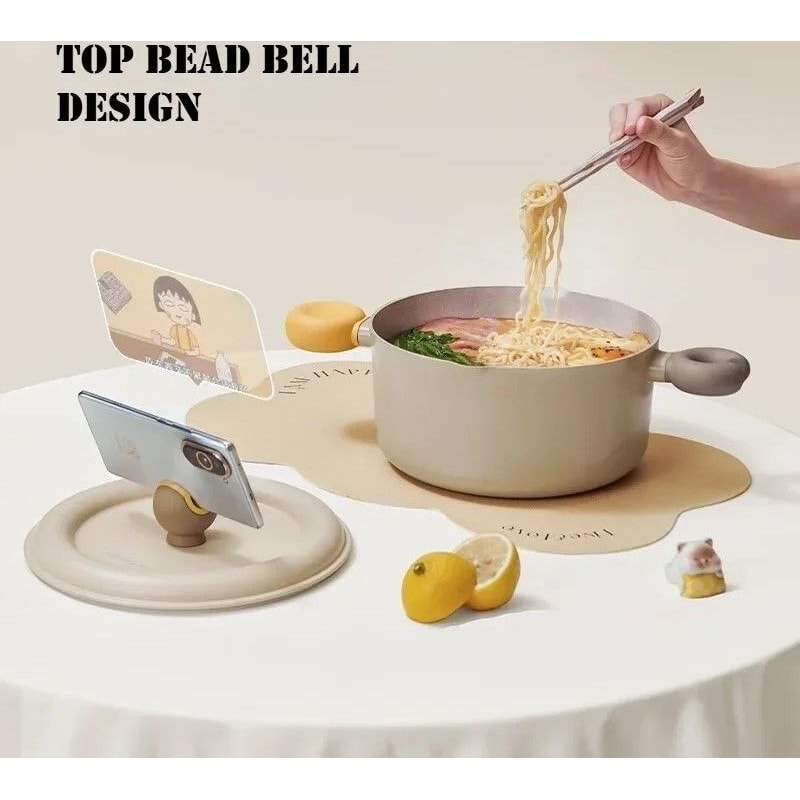 Professional 118 Inch Ceramic Coated Aluminum Alloy Wok 2