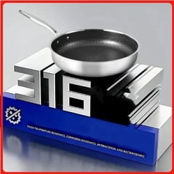 elite 316 surgical steel honeycomb searing series