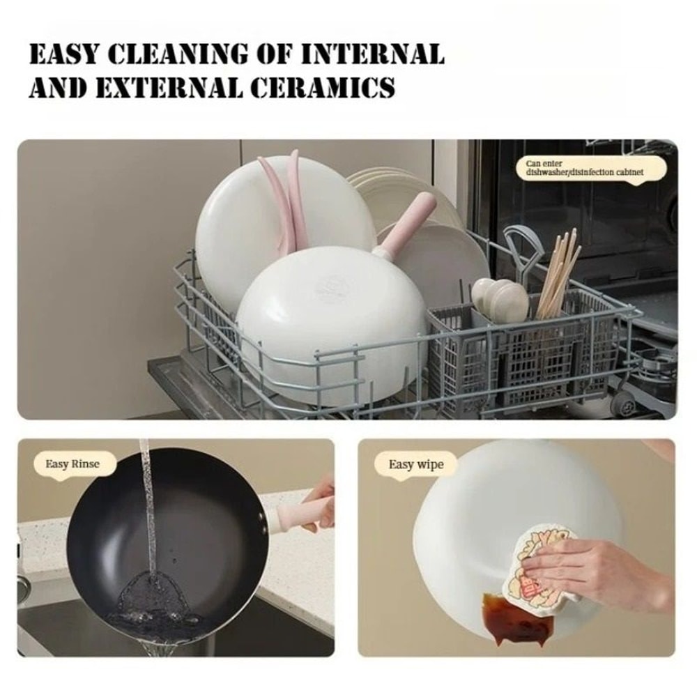 Enchanted Hare Ceramic Iron Infusion Saucepan 4