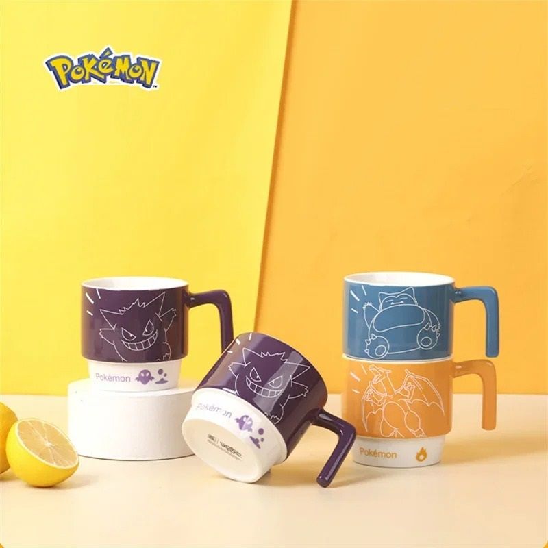 Celestial Snorlax Stackable Ceramic Breakfast Mug 1