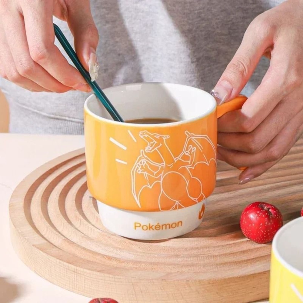 Celestial Snorlax Stackable Ceramic Breakfast Mug 2