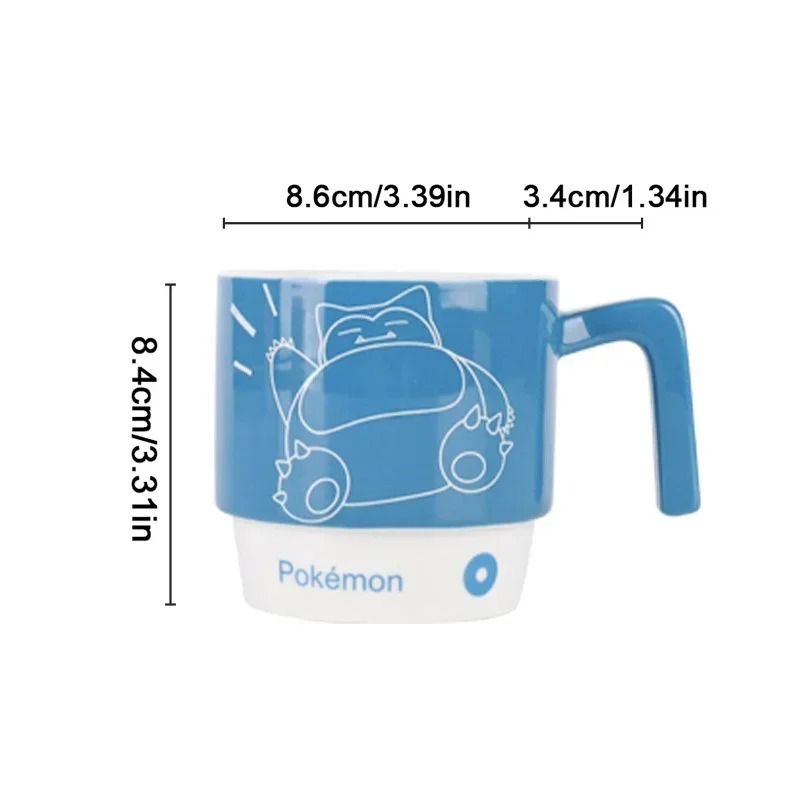 Celestial Snorlax Stackable Ceramic Breakfast Mug 5
