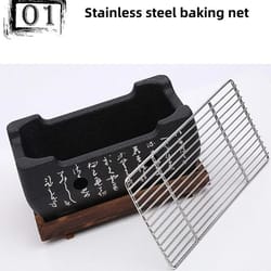 zen style tabletop hibachi grill