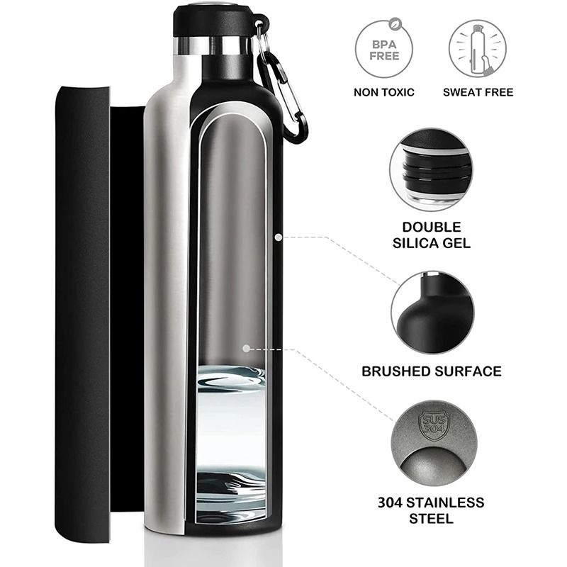 Rugged Explorer 338 Oz Vacuum Insulated Sports Flask 0