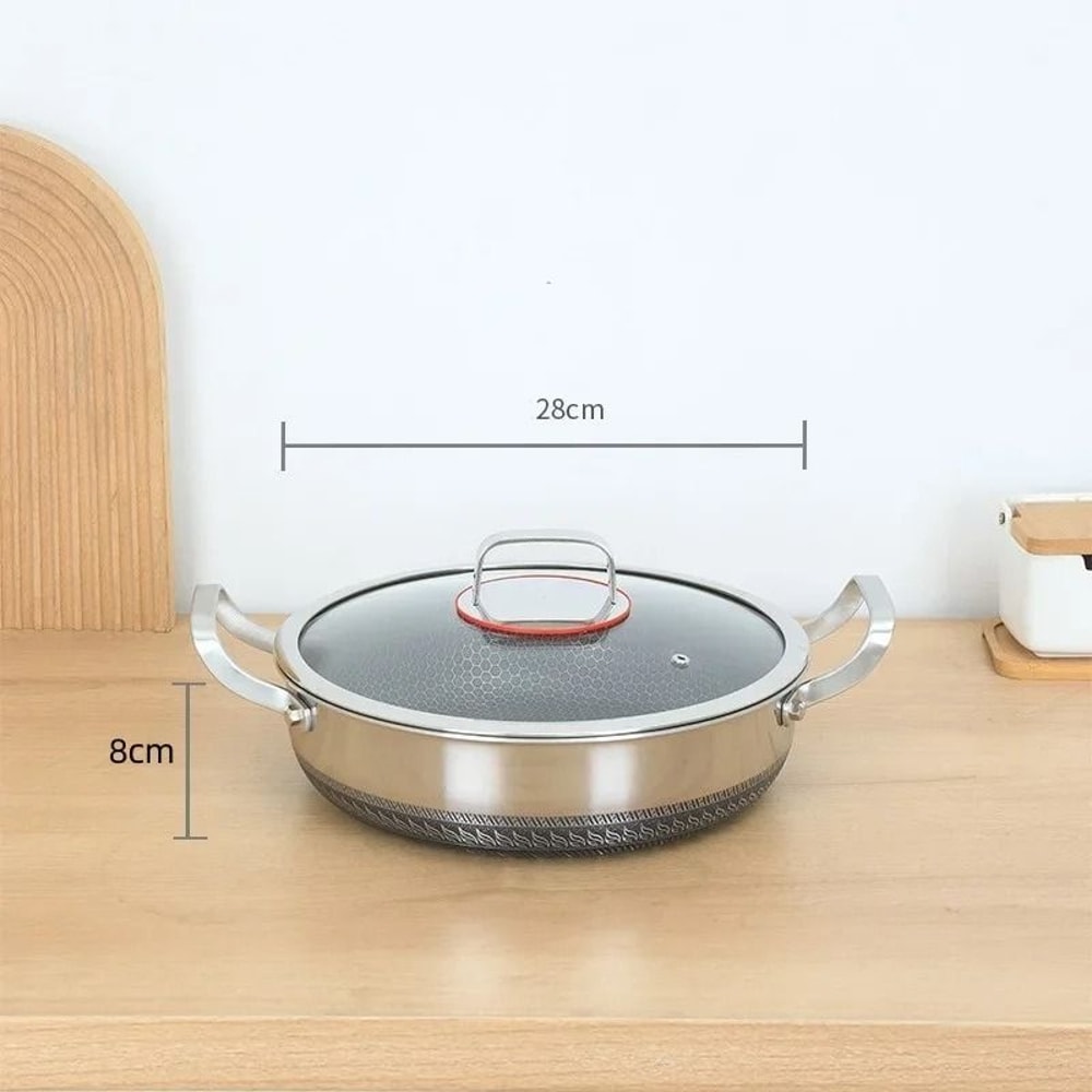 Multi Tasking Stainless Steel Searing And Simmering System 7