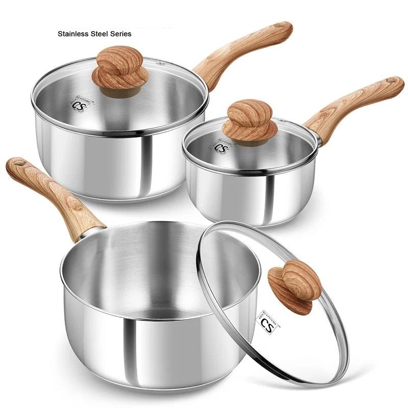 Culinary Grade Stainless Steel Saucepan System 0