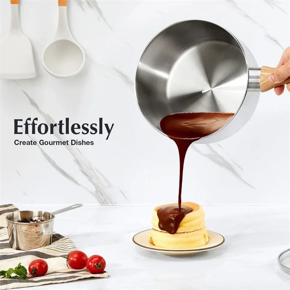 Culinary Grade Stainless Steel Saucepan System 3