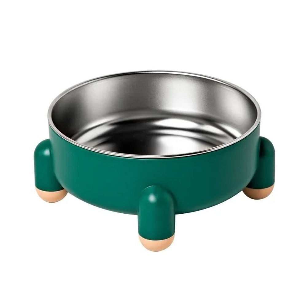 Ergonomic Elevated Stainless Steel Pet Feeder 6